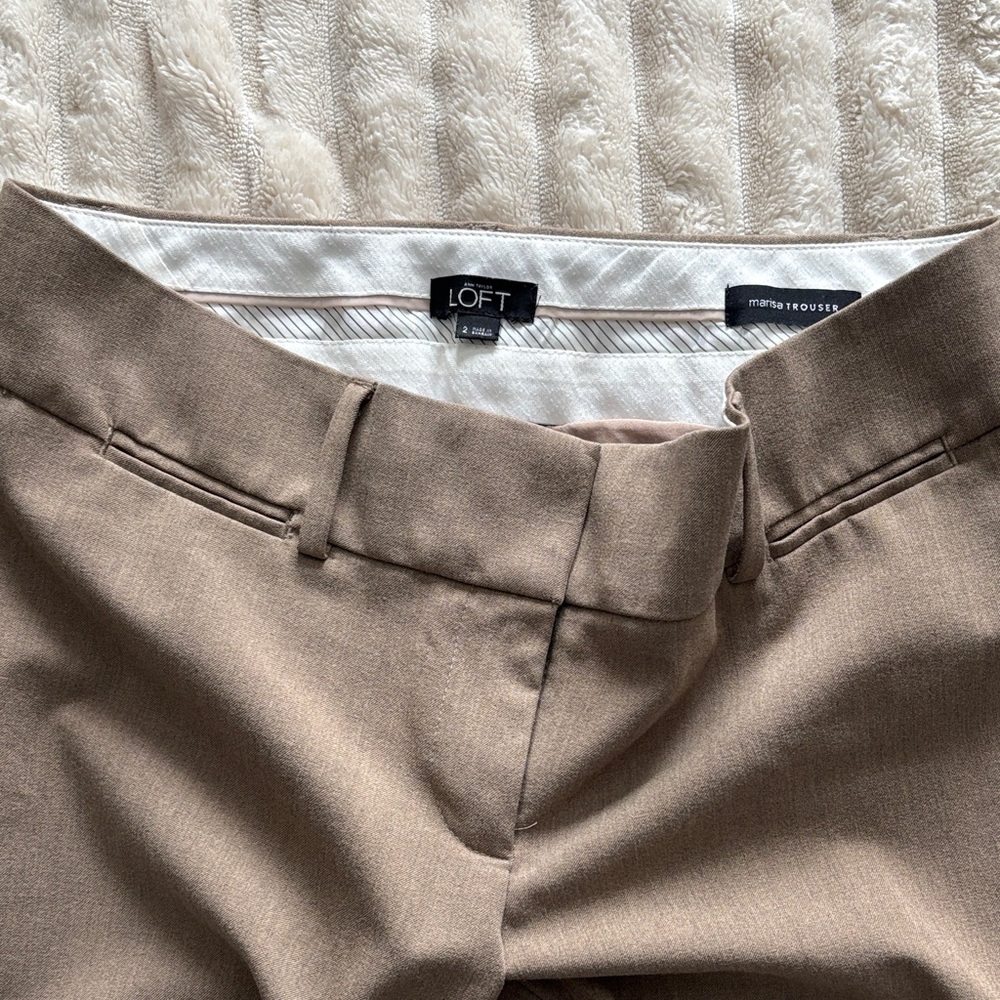 LOFT Classic Beige Pants